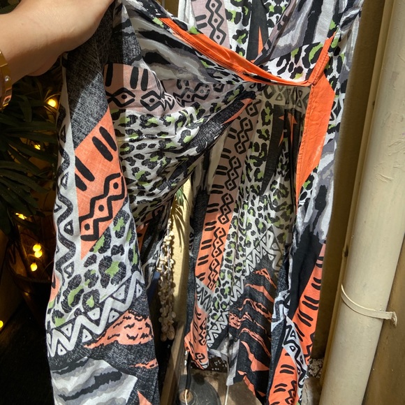 🛍️ Boho Side Cut Long Dress. Size - S - Picture 8 of 16